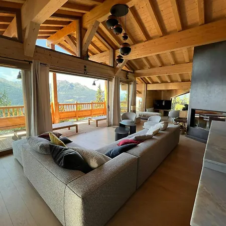 Design Flat With Panoramic Views In * La Rosiere (Savoie)